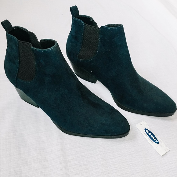 New Navy Ankle Booties